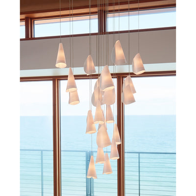 Olshaion Geometric Ceramic Pendant Light