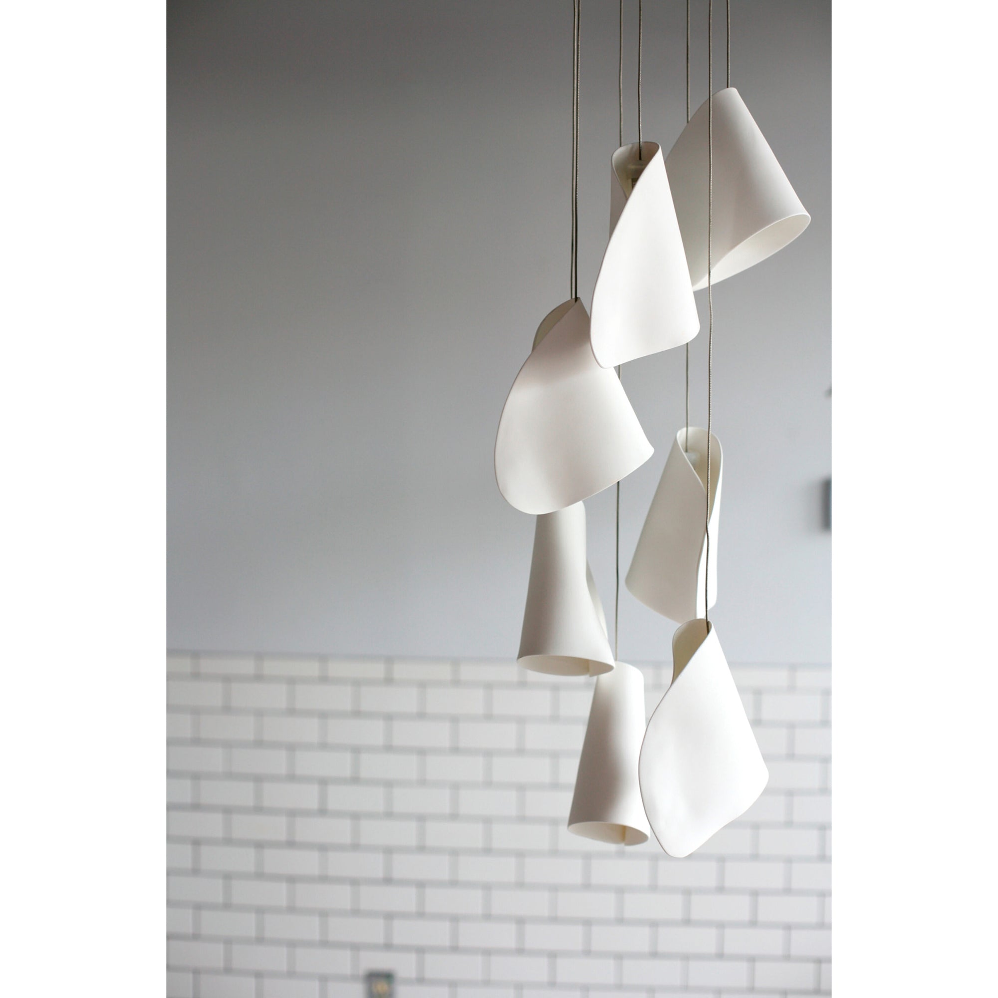 Olshaion Geometric Ceramic Pendant Light