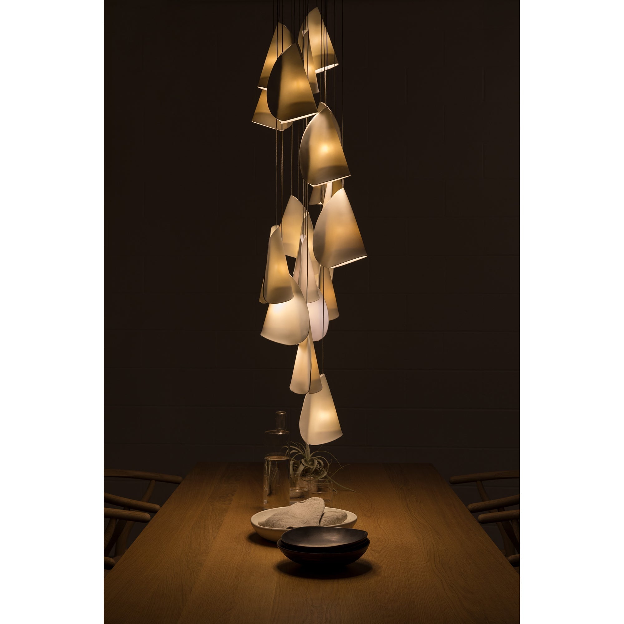 Olshaion Geometric Ceramic Pendant Light