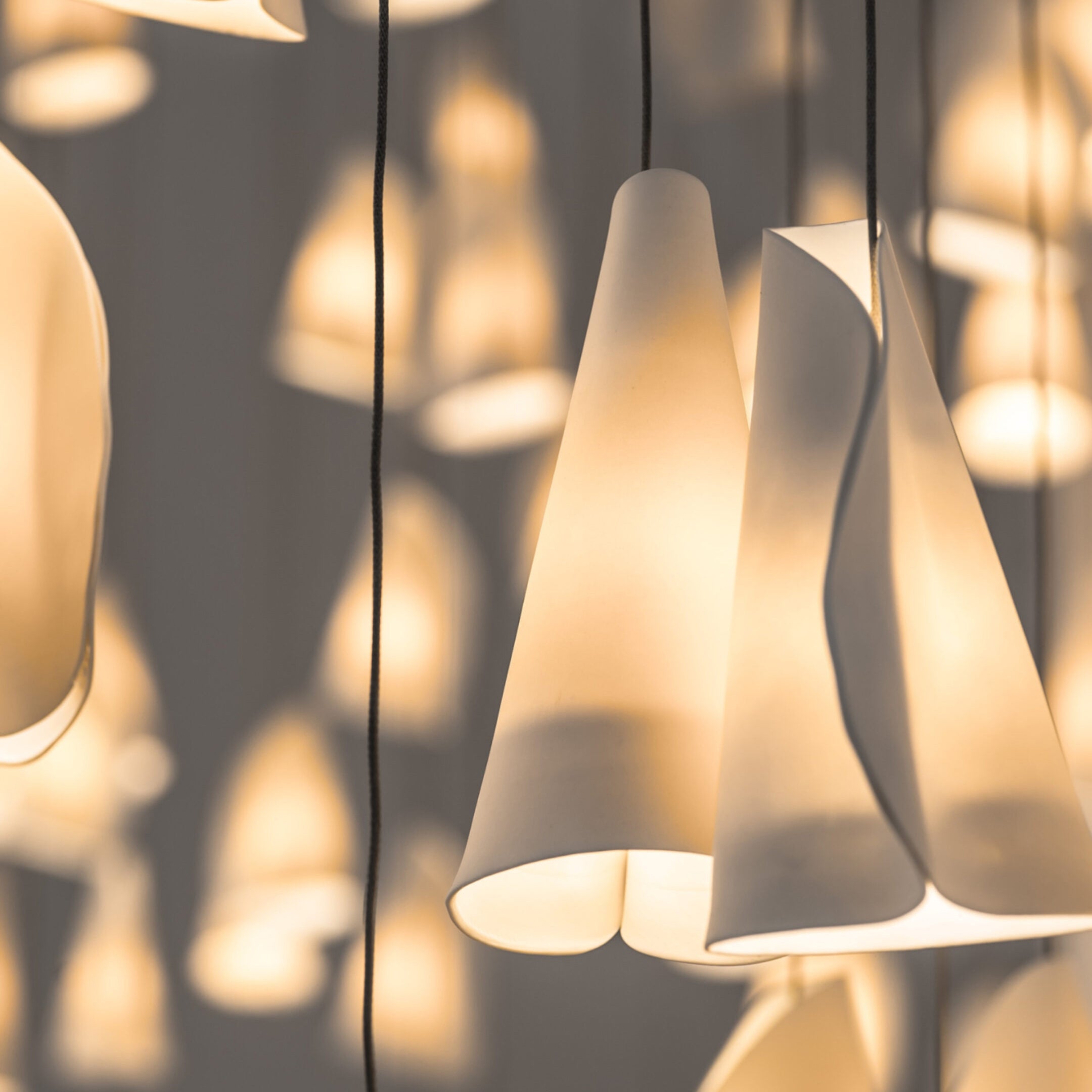 Olshaion Geometric Ceramic Pendant Light