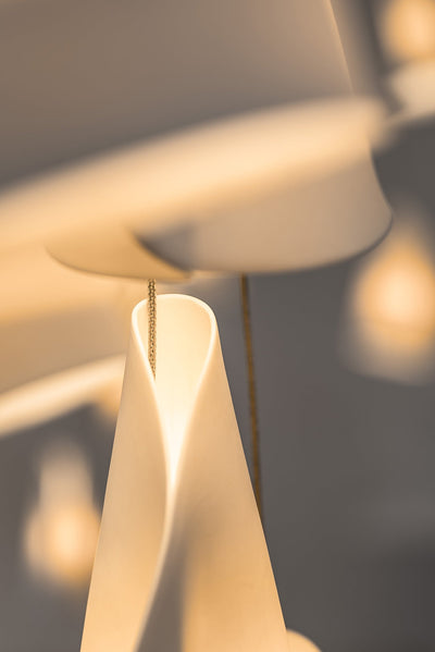 Olshaion Geometric Ceramic Pendant Light