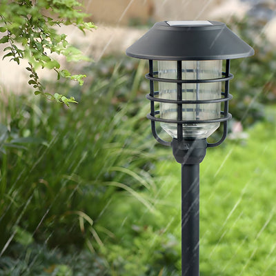 Kody Solar Hat Lampshade Steel Outdoor Pathway Lights