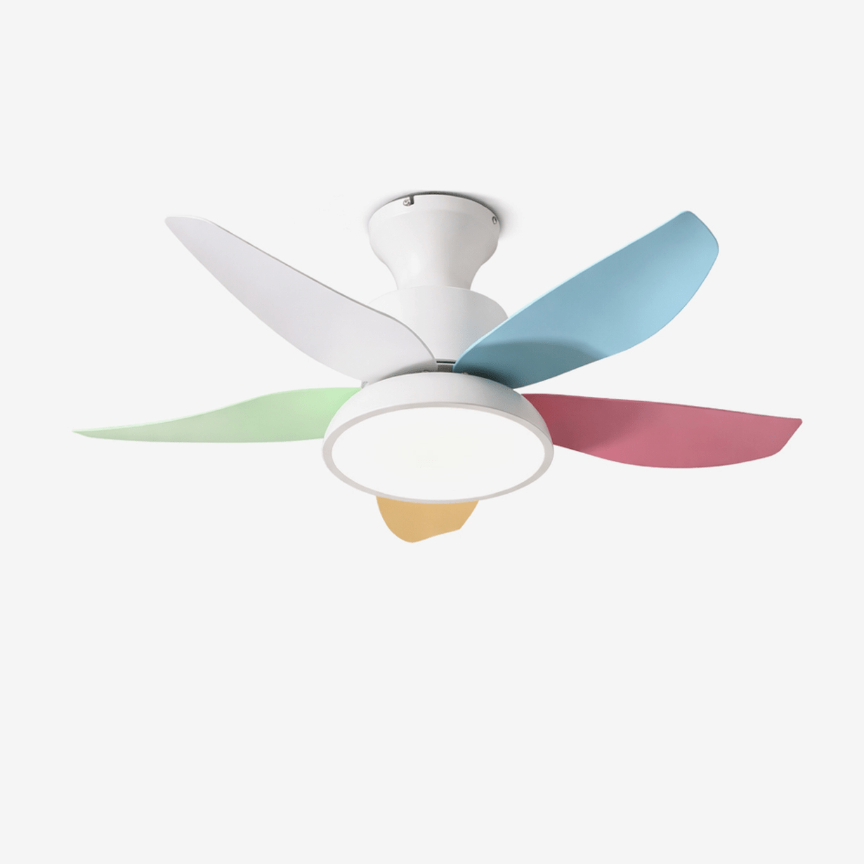 Mirevo Ceiling Fan Light Colorful Breeze