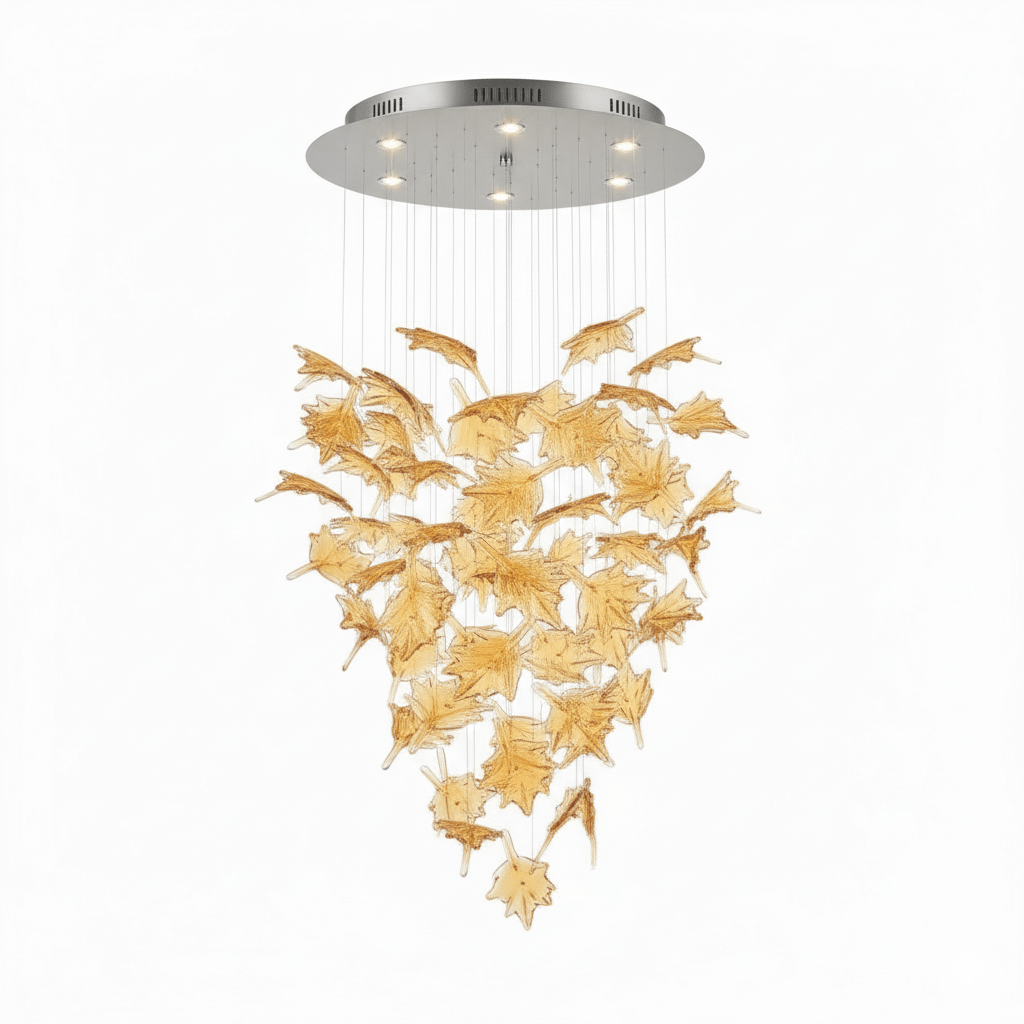 Maple Canopy Crystal Chandelier
