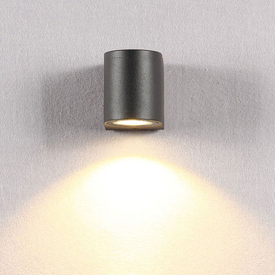 Ray Minimalist Square Outdoor Wall Lamp - Neutral Decor