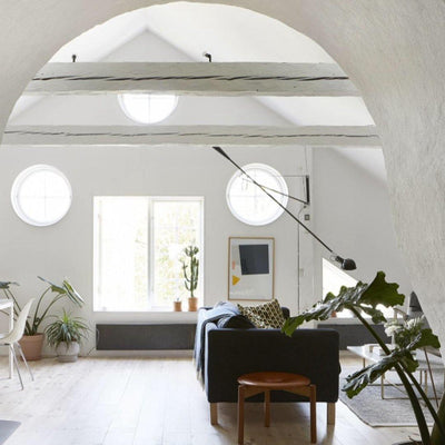 Cid Modern Minimalist Long Arm Wall Lamp
