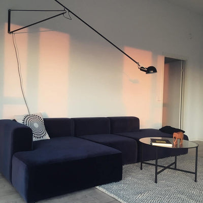 Cid Modern Minimalist Long Arm Wall Lamp