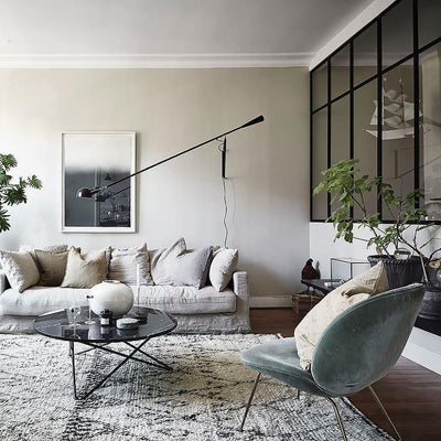 Cid Modern Minimalist Long Arm Wall Lamp