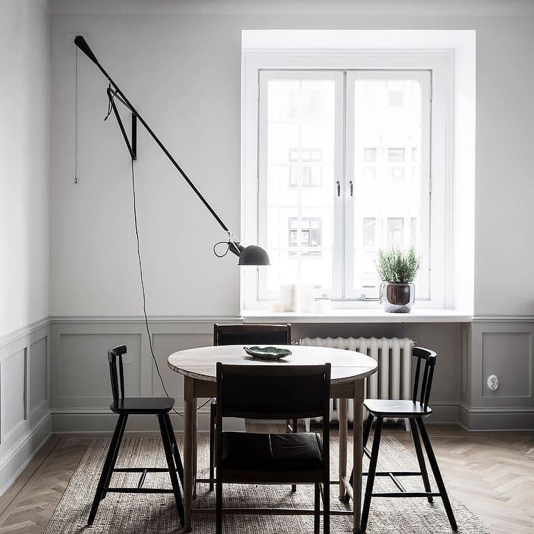 Cid Modern Minimalist Long Arm Wall Lamp