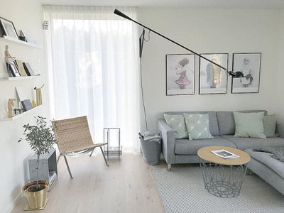 Cid Modern Minimalist Long Arm Wall Lamp