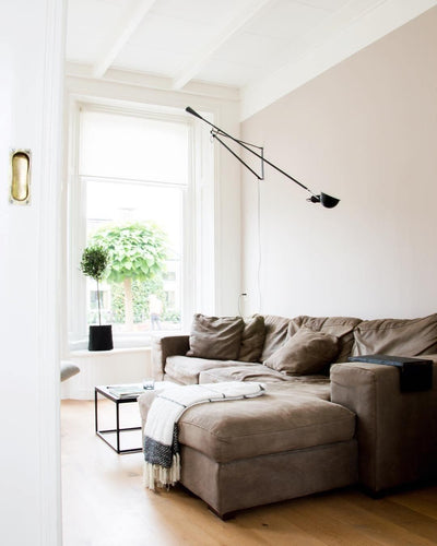 Cid Modern Minimalist Long Arm Wall Lamp