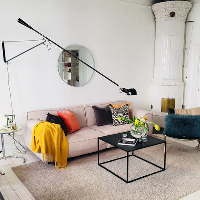 Cid Modern Minimalist Long Arm Wall Lamp