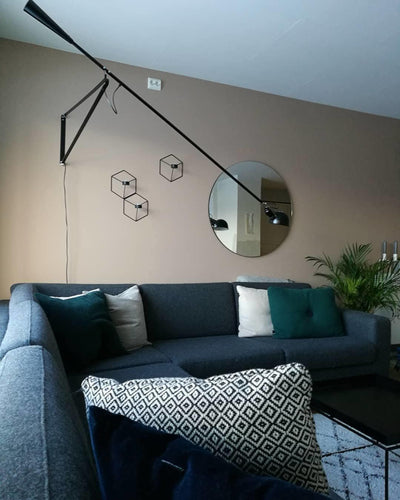Cid Modern Minimalist Long Arm Wall Lamp