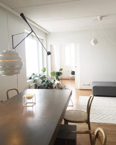 Vellaro Long Swing Arm Wall Lamp