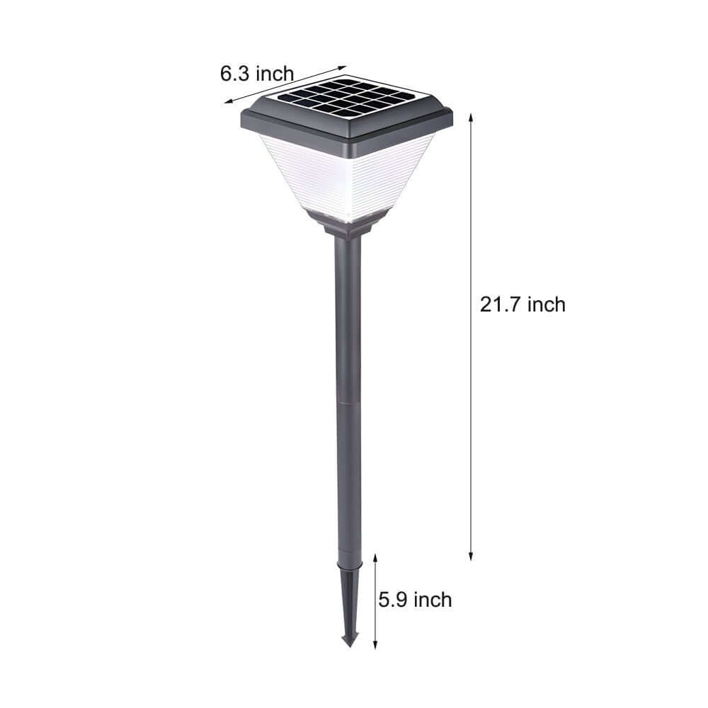 Rya Modern LED ABS Outdoor Pathway Post Light