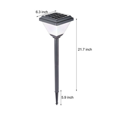 Rya Modern LED ABS Outdoor Pathway Post Light