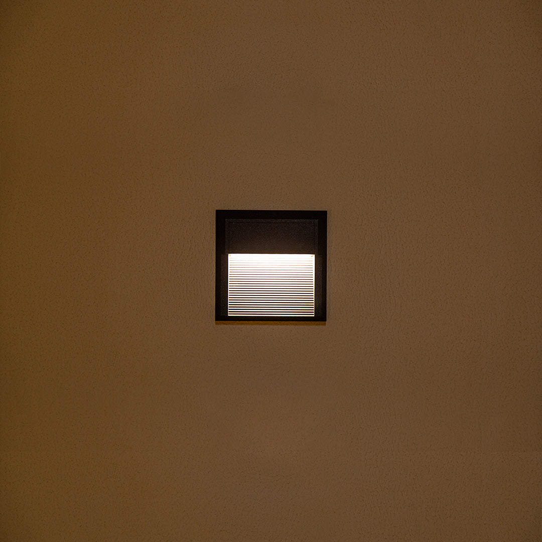 Lester Geometric LED Minimalist Aluminum Outdoor Step Lights