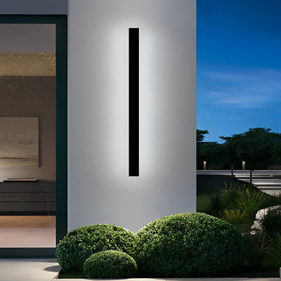 Forest Minimalist Long Linear LED Outdoor Wall Sconce
