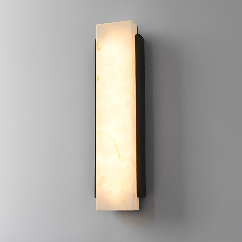 Felcia Rectangular Metal LED Modern Steel Outdoor Wall Lights