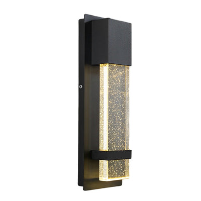 Patricia Minimalist Bubble LED Glass Outdoor Wall Lamp