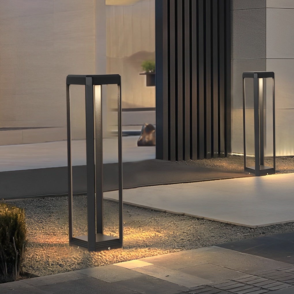 Liz Modern Solar Durable Minimalist Aluminum Outdoor Pathway Light