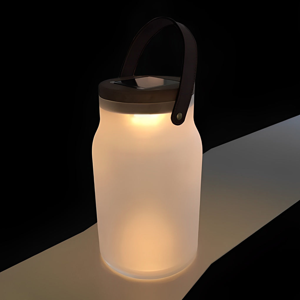 Lively Modern Portable Glass Outdoor Lawn Lights
