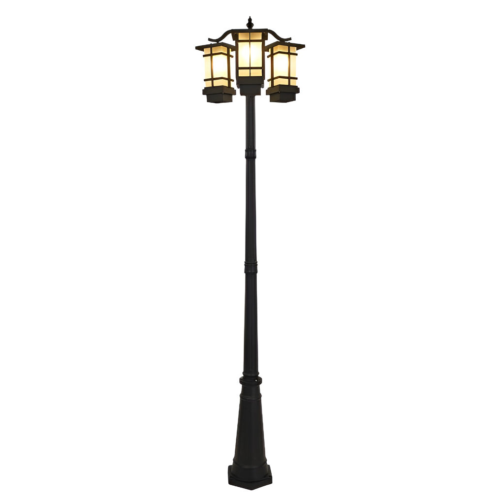 Roswell Modern Public Aluminum Outdoor Post Lights