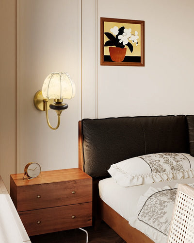 Zorvyn Floral Wall Sconce