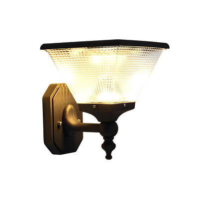 Merlin LED Classic Unique Solar Aluminum Outdoor Wall Light