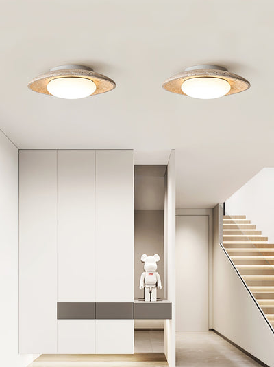 Serinora Travertine Ceiling Light