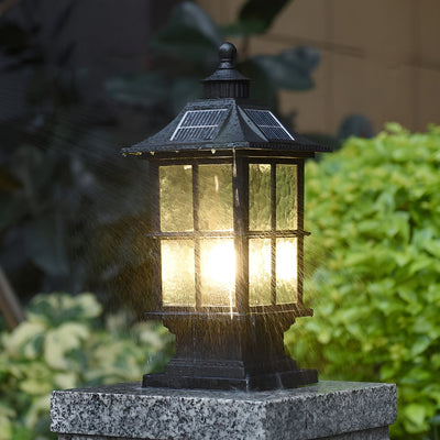 Blyth LED Modern Solar Aluminum Outdoor Post Caps Light