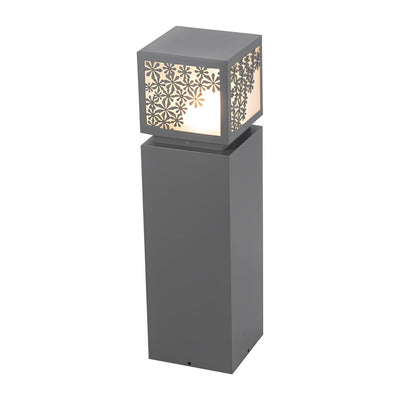 Sean Elegant Snowflake LED Marble Outdoor Lawn Lamp