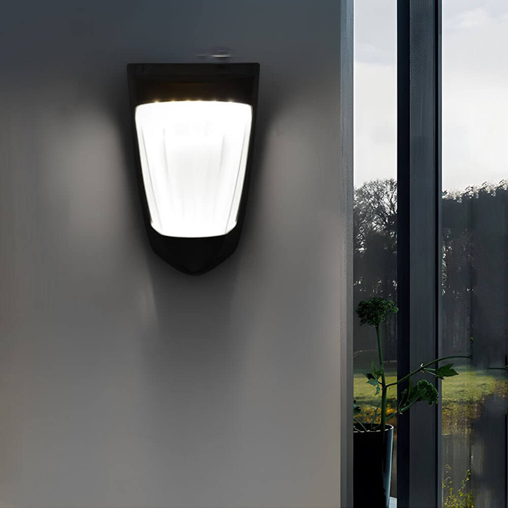 Chief Geometric Unique LED Solar ABS Outdoor Fence Lights