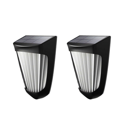Chief Geometric Unique LED Solar ABS Outdoor Fence Lights