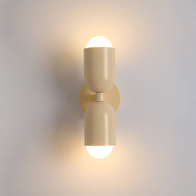 Valentina Modern Art Decoration Double-Headed Colorful Wall Lamp - Neutral Decor