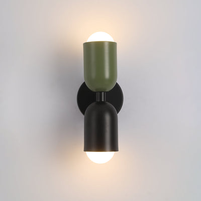 Valentina Modern Art Decoration Double-Headed Colorful Wall Lamp - Neutral Decor
