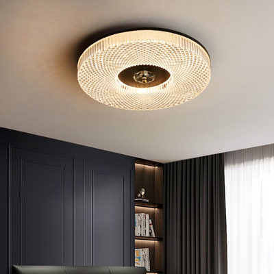 Kristy Modern Round LED Flush Mount Ceiling Light Bedroom - Neutral Decor