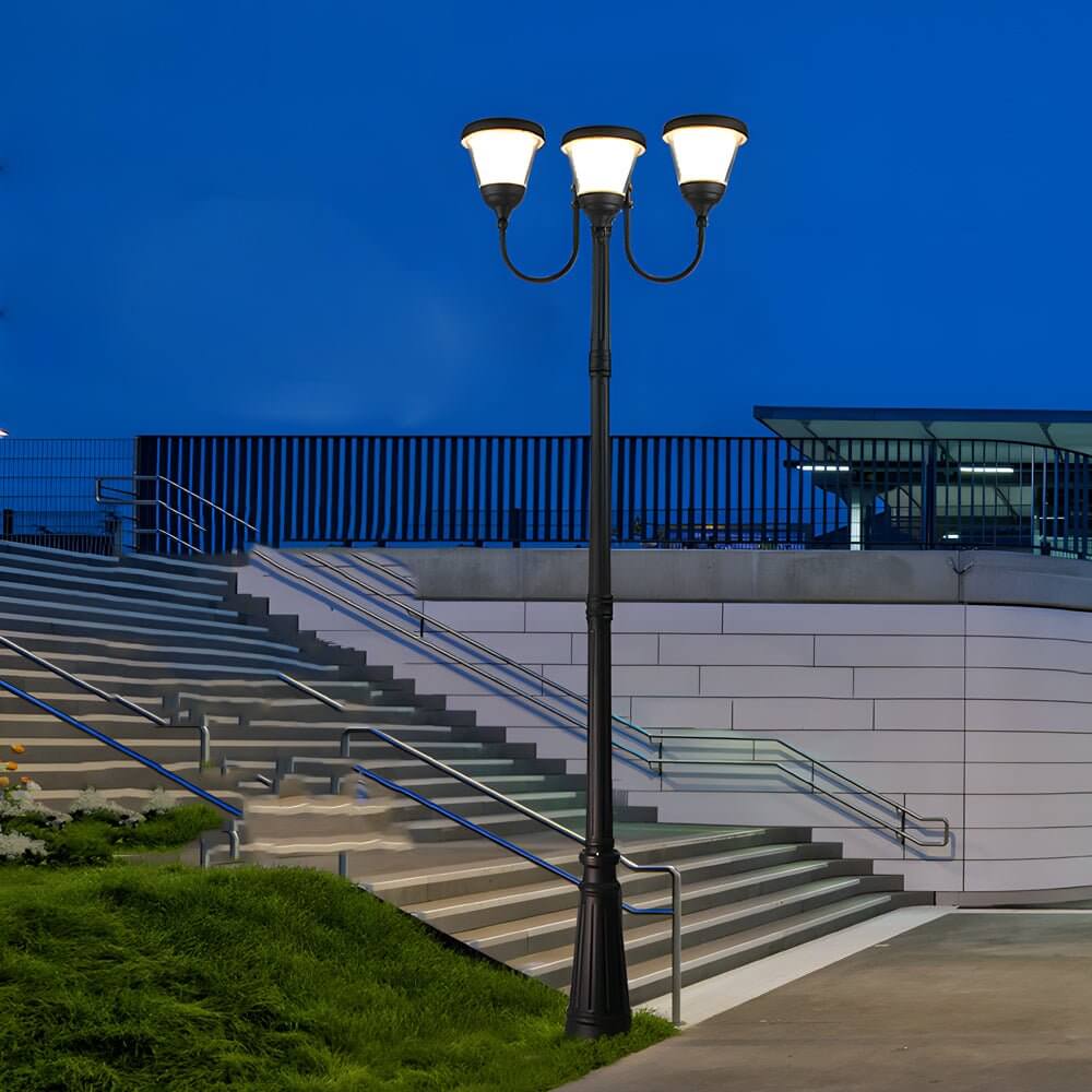 Grin Finish Traditional Aluminum Outdoor Street Lights