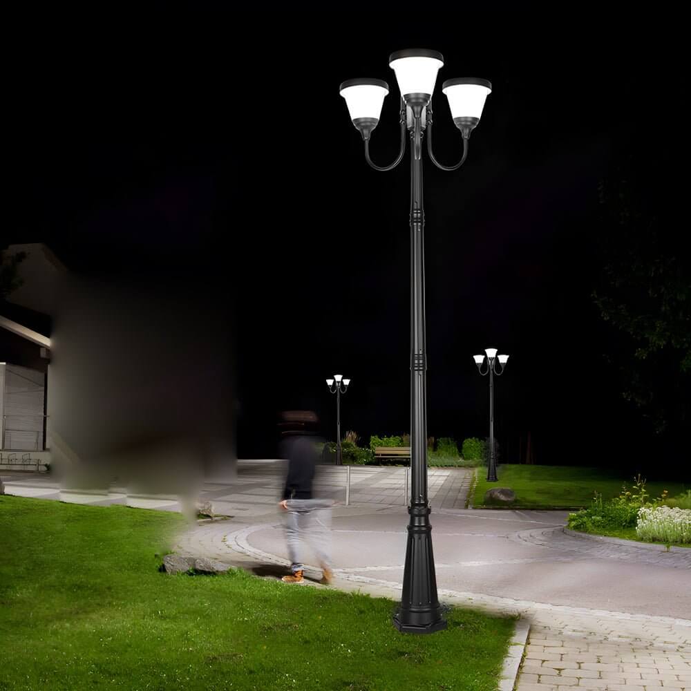 Grin Finish Traditional Aluminum Outdoor Street Lights