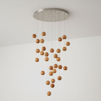 Orbwood Cluster Pendant Light