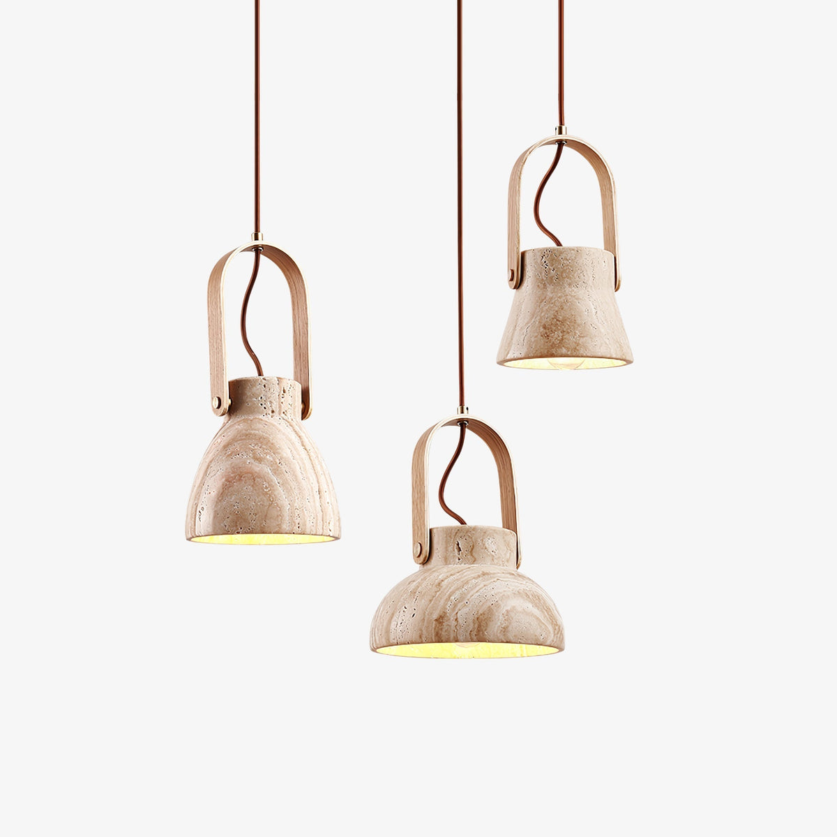 Frix Travertine Pendant Light