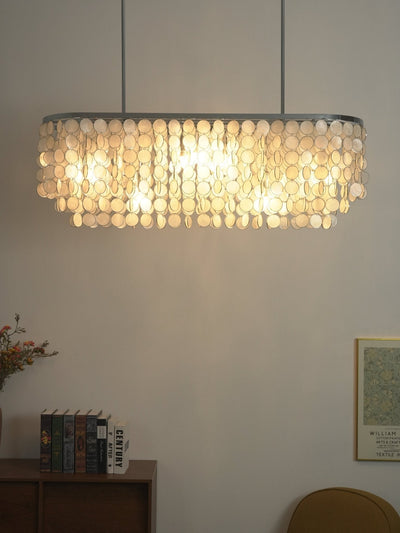 Eiric Shell Linear Chandelier