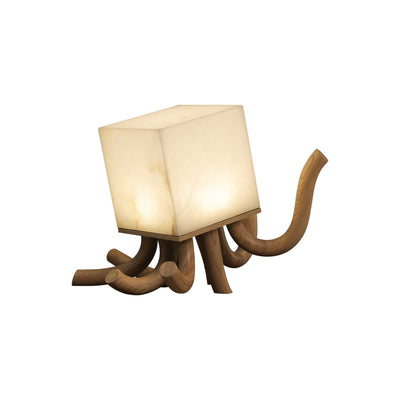 Dravk Tentacle Alabaster Table Lamp