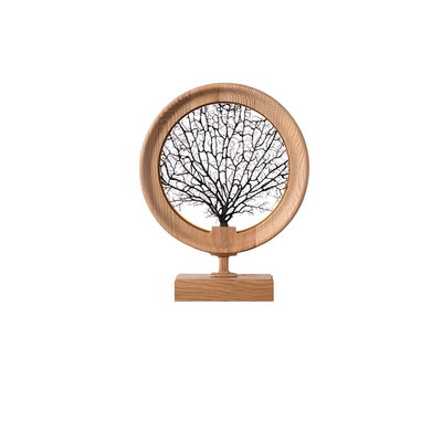 Sylalella Modern Wood Table Lamp