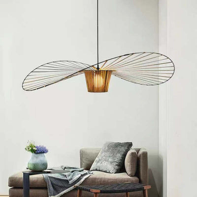 Ritta Modern Flower Fabric Pendant Light - Neutral Decor