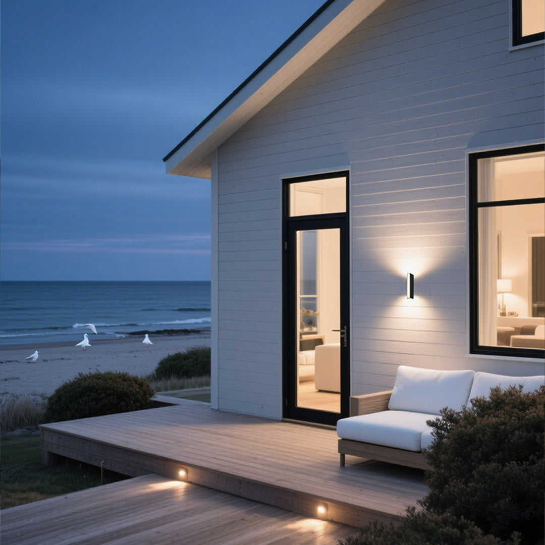 Nonfri Modern Style Aluminum Outdoor Wall Sconce