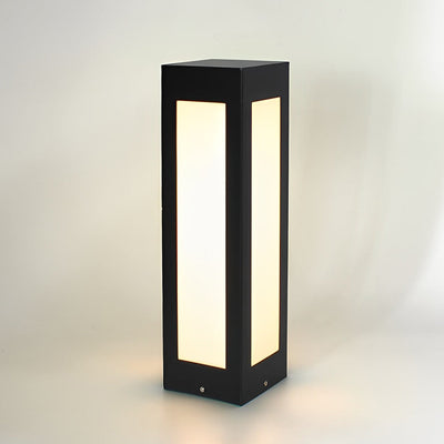 Unite Modern Automatic LED Outdoor Bollard Lights