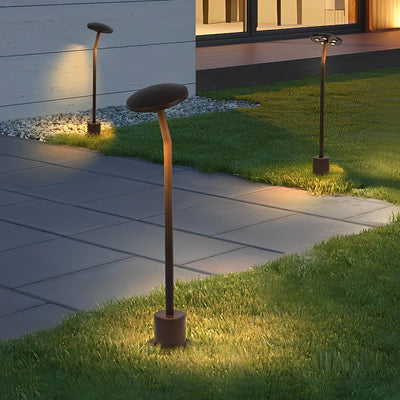 Nimble Mushroom Lawn Durable Aluminum Pathway Lighting