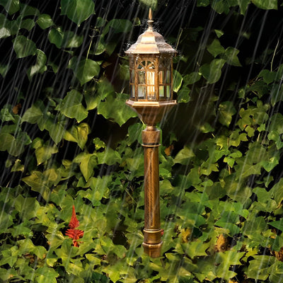 Solitary Elegant Pathway Aluminum Outdoor Post Lights