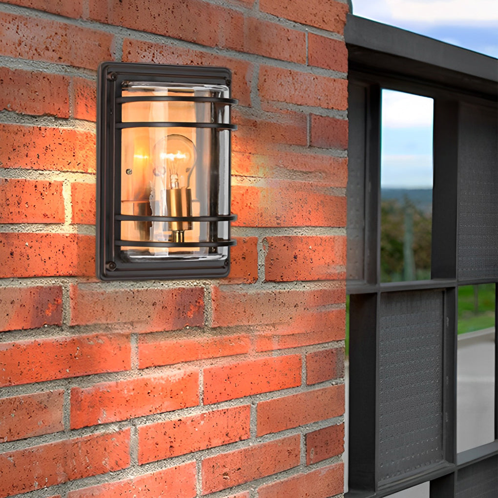 Lorelei Vintage Modern Aluminum  Outdoor Wall Light